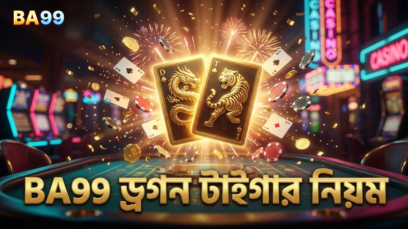 ড্রগন টাইগার খেলার সরল নিয়ম BA99 প্ল্যাটফর্মে নিশ্চিত।