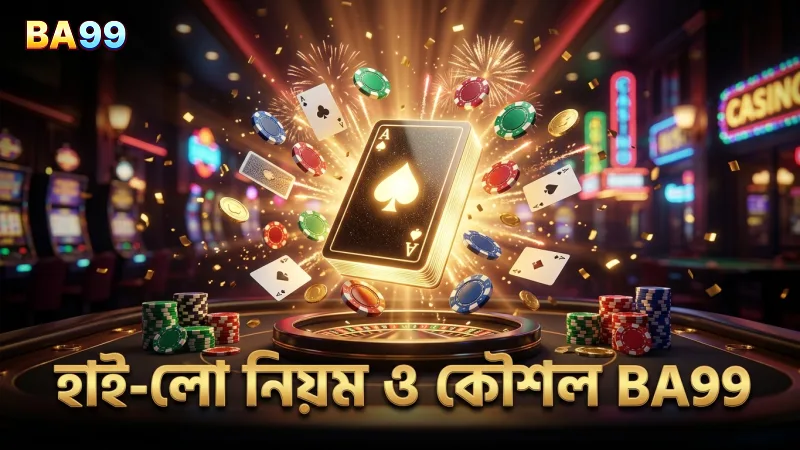 হাই-লো গেমের মূল নিয়ম ও কার্ড গণনা কৌশল ব্যাখ্যা।
