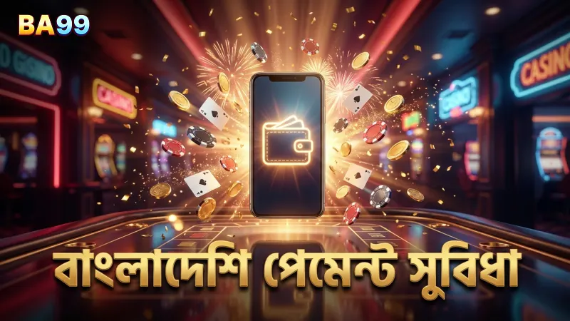 বাংলাদেশি প্লেয়ারদের জন্য স্থানীয় পেমেন্ট সুবিধা ও নিরাপত্তা।