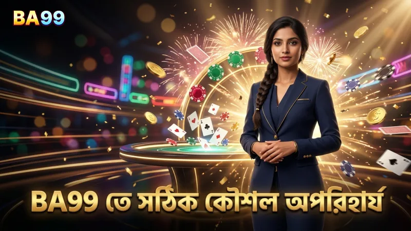 BA99 এ লাকি ৯ কার্ড গেমে সঠিক কৌশল অপরিহার্য।