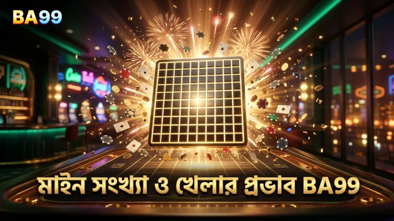 বিভিন্ন মাইন সংখ্যা সেট করে খেলার প্রভাব বিশ্লেষণ করা হয়েছে।