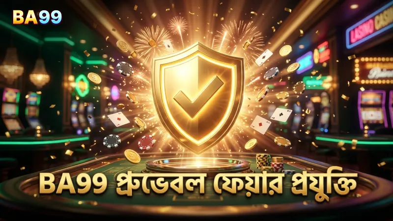 BA99 এর প্রুভেবল ফেয়ার প্রযুক্তি নিশ্চিত করে ন্যায্যতা।