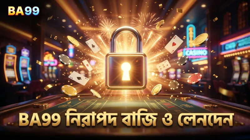 BA99 প্ল্যাটফর্মে কৌশলগত বাজি এবং নিরাপদ লেনদেনের সুবিধা।